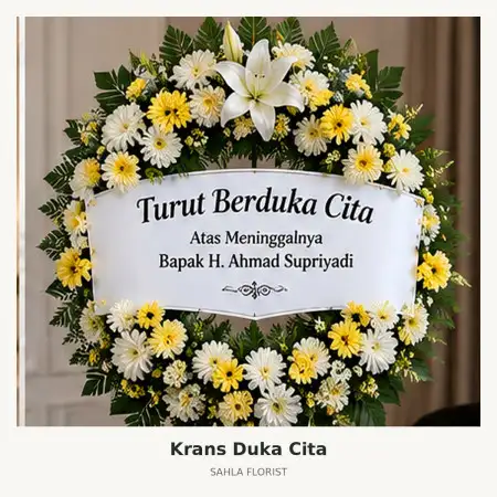 Krans Bunga Duka Jember Kota